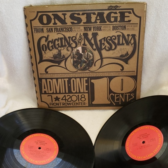 Vintage Other - Vintage Vinyl Onstage Loggins and Messina. Country